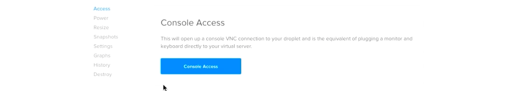 consoleAccess