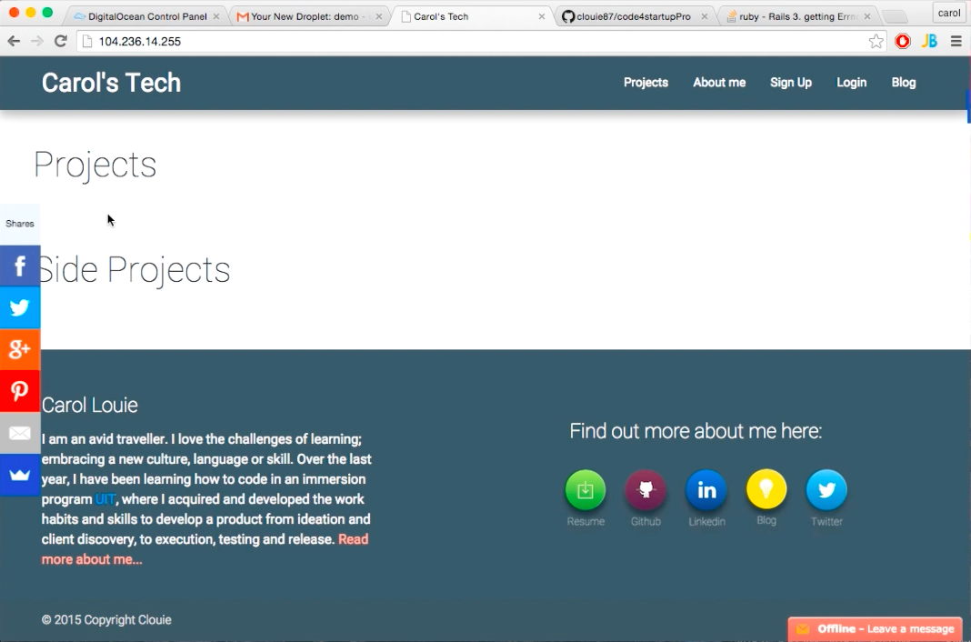 website